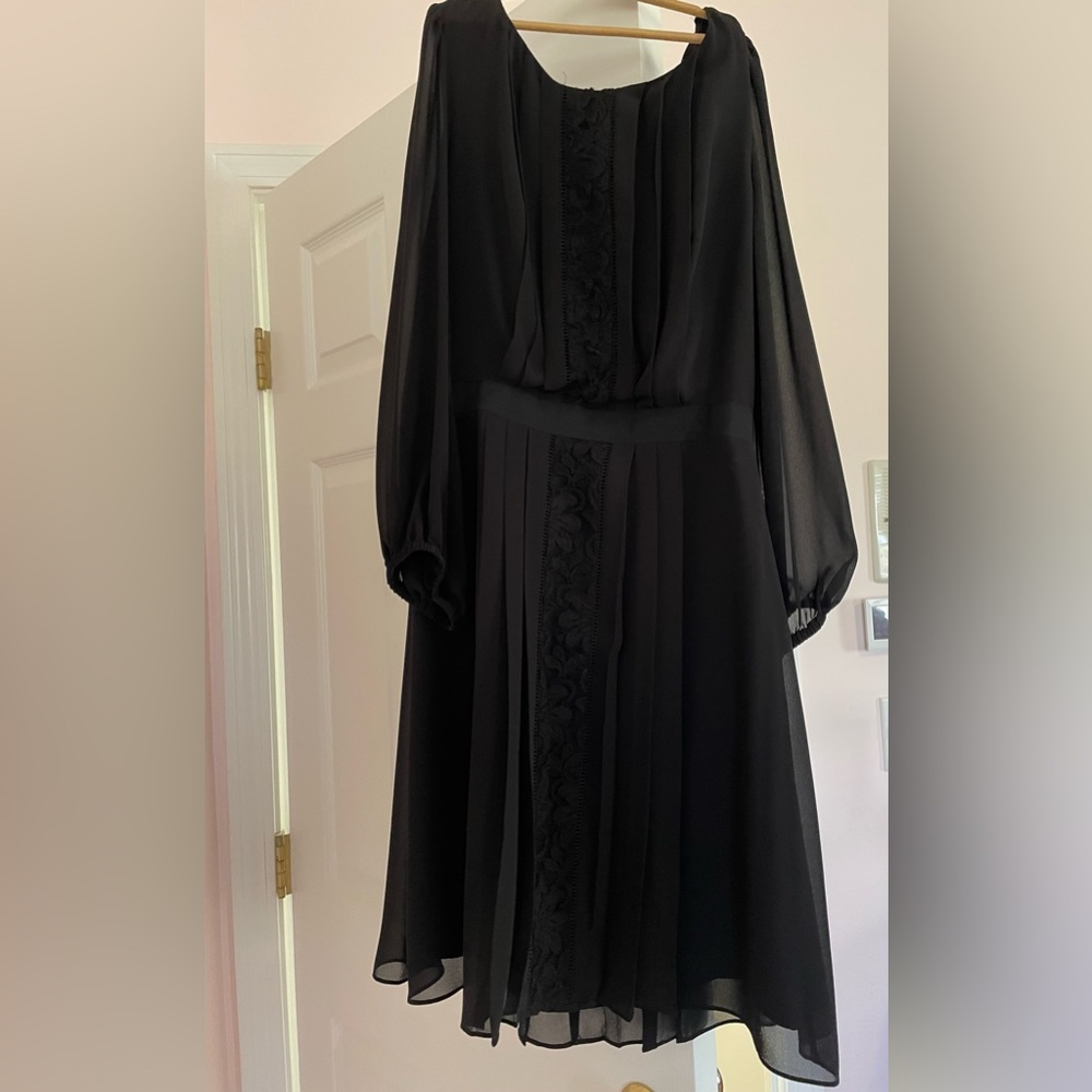 Black Jessica Simpson long sleeve dress. Size 4